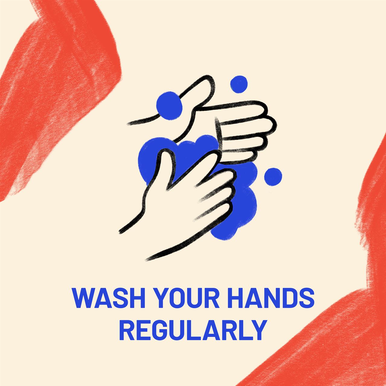 wash your hand regularly